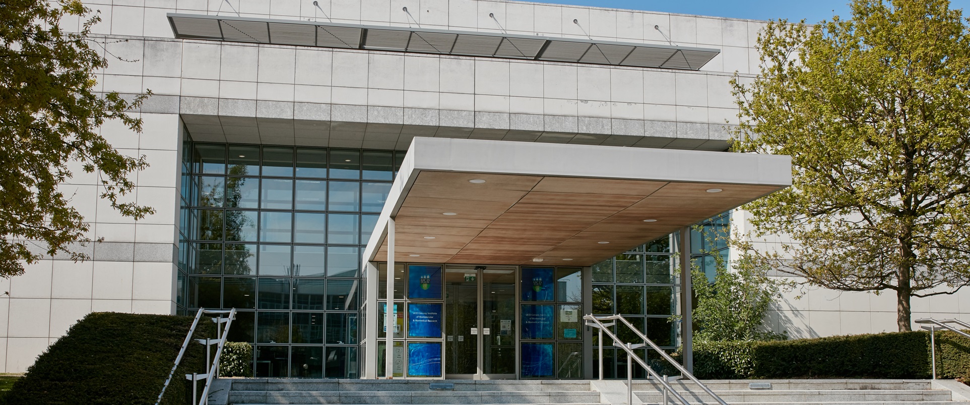 Building with steps outside